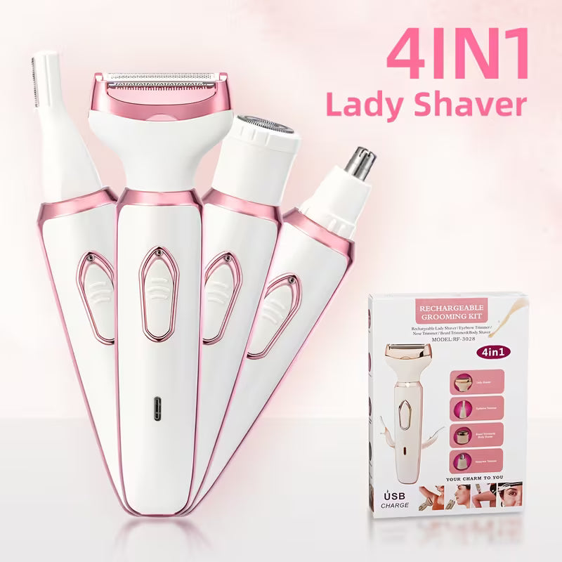4 in 1 Rechargeable Painless Body Razor™
